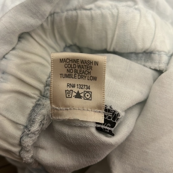 Anthropologie Cloth & Stone Chambray Romper XS - Picture 7 of 7